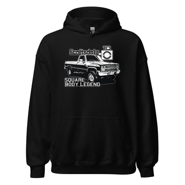 Square Body Scottsdale K10 Hoodie in black